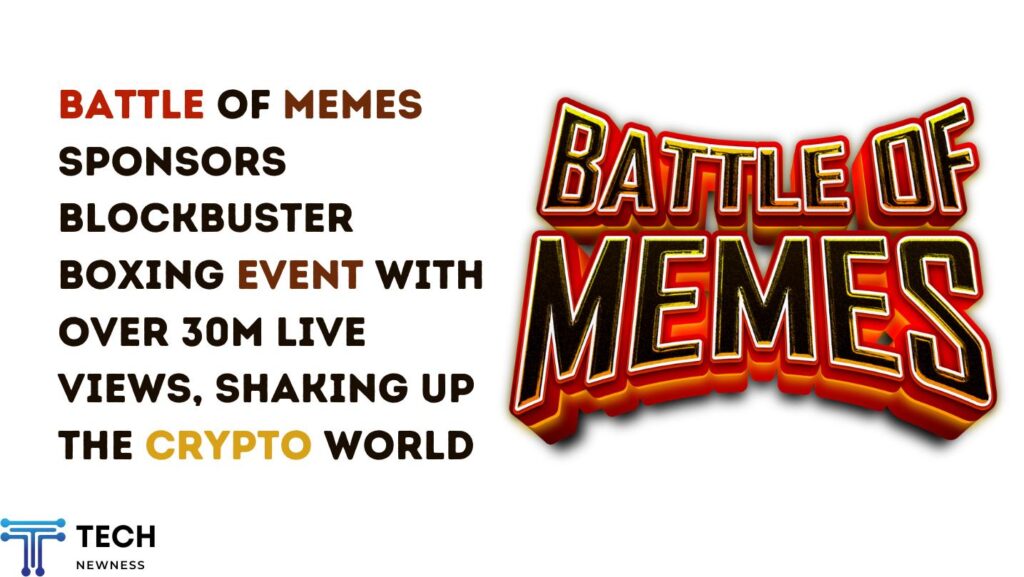 Battle of Memes Sponsors Blockbuster Boxing Event