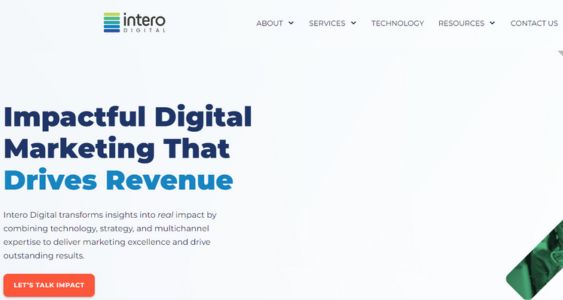 Best for Large Organizations: Intero Digital