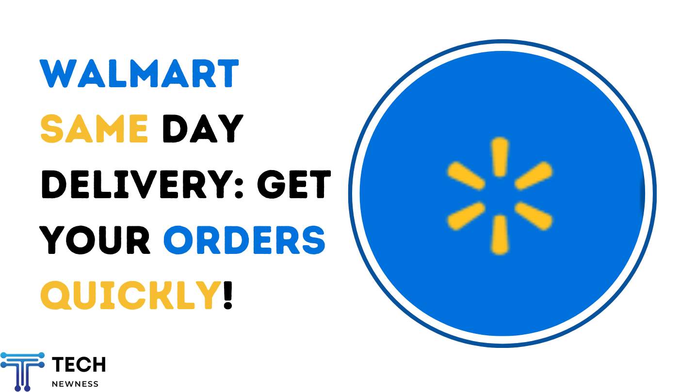 Walmart Same Day Delivery